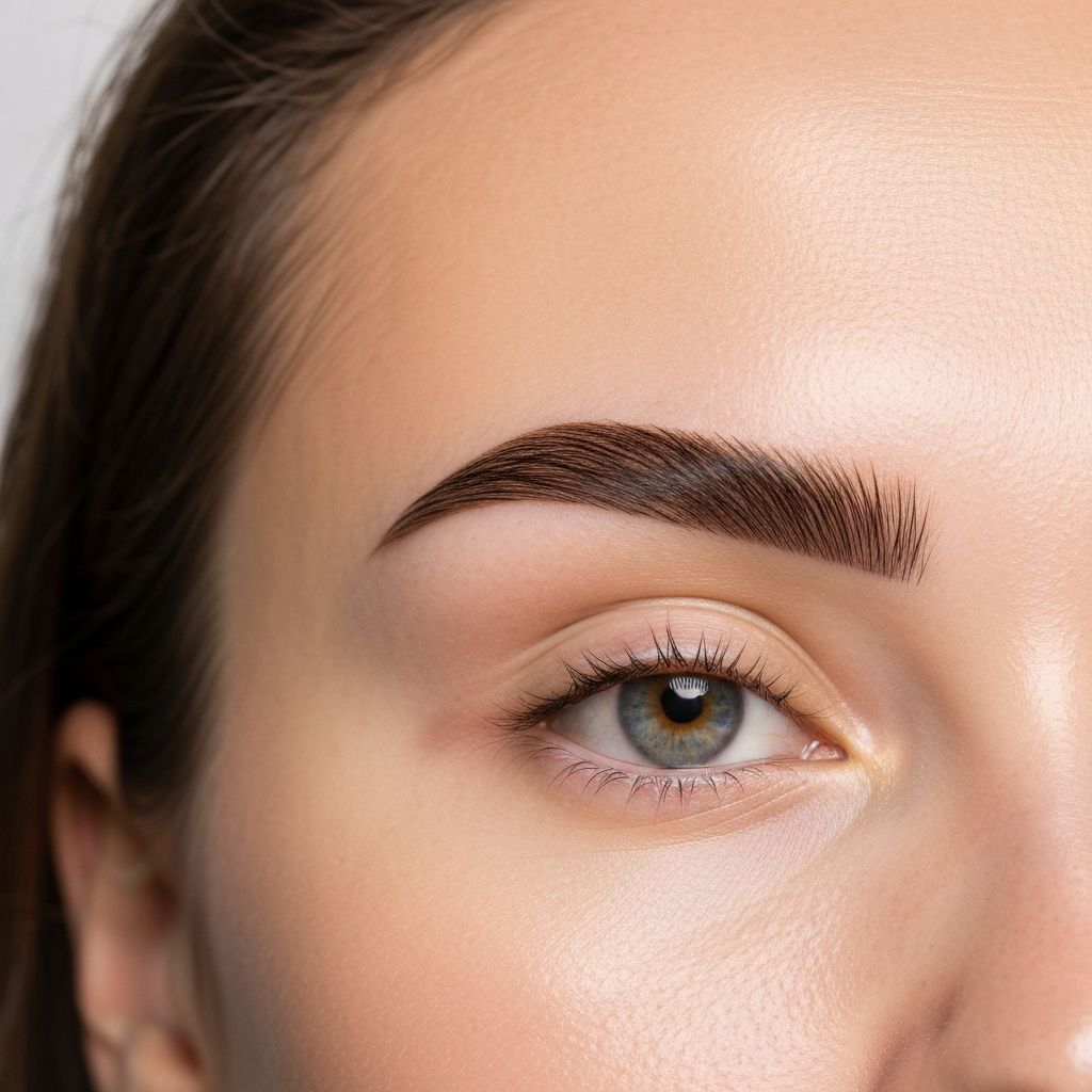 Brow Lamination — Nara Facial work